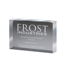 Small Freestanding Block Award