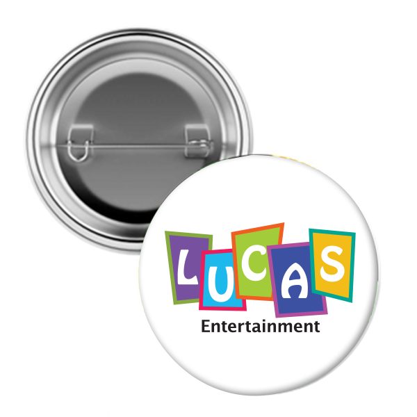 3in Full Color Pin Back Button