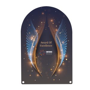 Acrylic Award - Arch Rectangle 10in