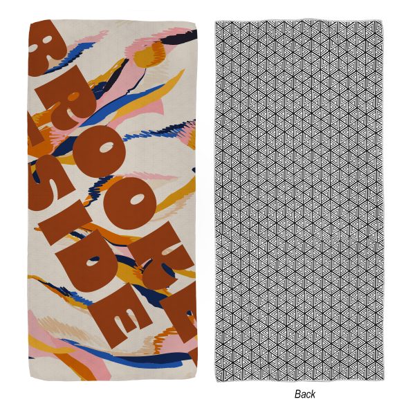 30in x 60in  Sand-Free Waffle Beach Towel - rPET