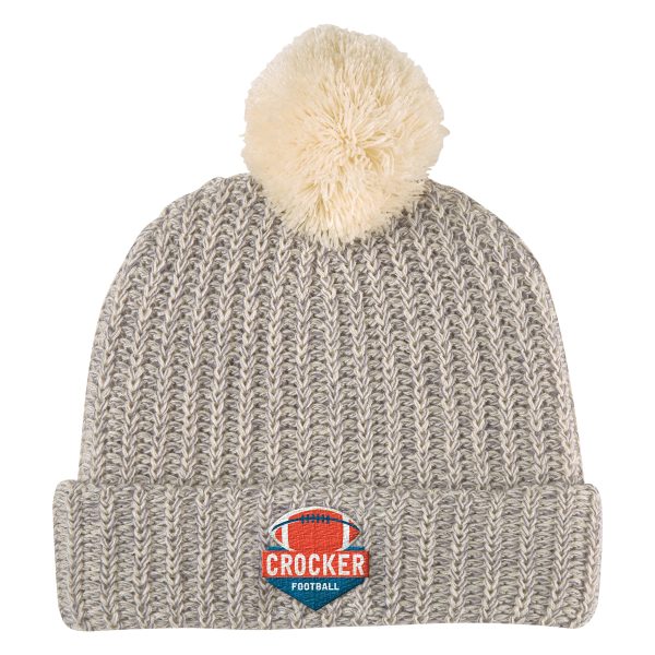 Grace Pom Beanie With Cuff