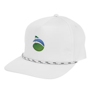Stroke Play Rope Cap  - Embroidered