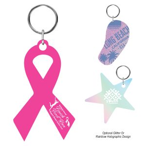 Acrylic Key Tag - Custom Shape 5in