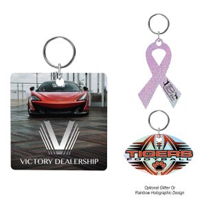 Acrylic Key Tag - Custom Shape 4in