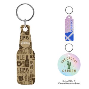 Acrylic Key Tag - Custom Shape 3in
