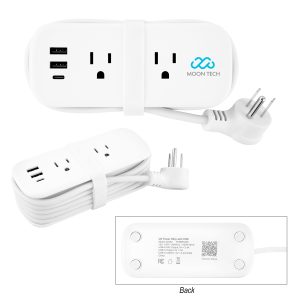 Compact Multi-Outlet Power Strip