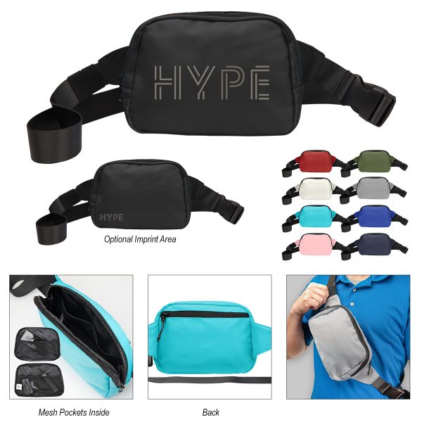 XL Anywhere Belt Bag - EmBroidered
