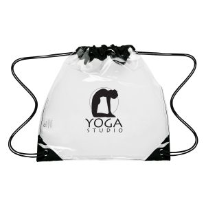 Touchdown Clear EVA Drawstring Backpack