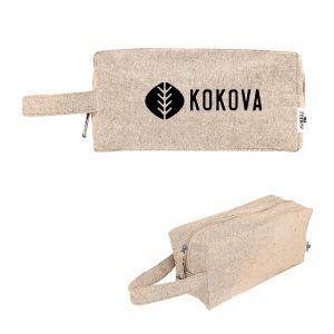 Arden Recycled Cotton Toiletry Bag