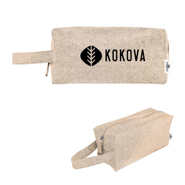 Arden Recycled Cotton Toiletry Bag