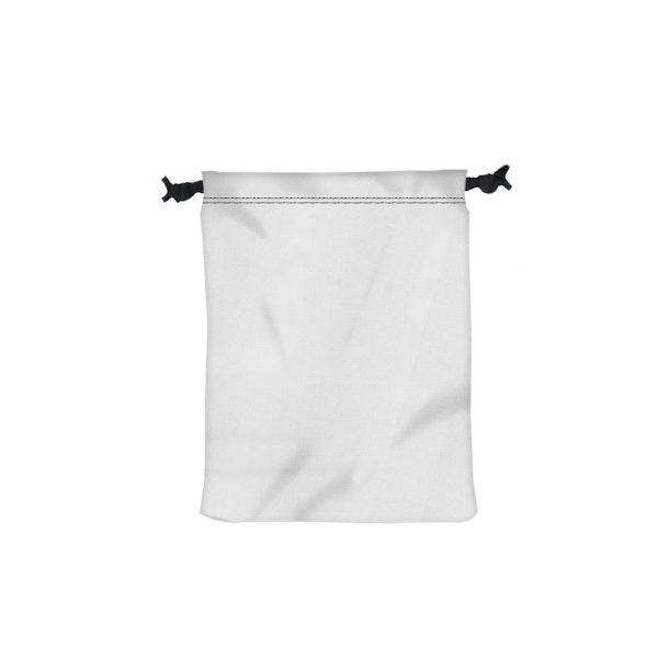 7in W x 9in H Canvas Drawstring Bag