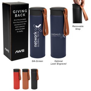 14 Oz. AWS Conrad Stainless Steel Bottle