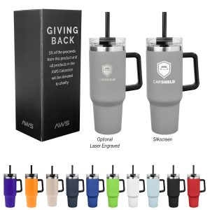 40 Oz. AWS Intrepid Stainless Steel Tumbler
