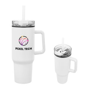 40 Oz. Full Color Quest Recycled Stainless Steel Tumbler