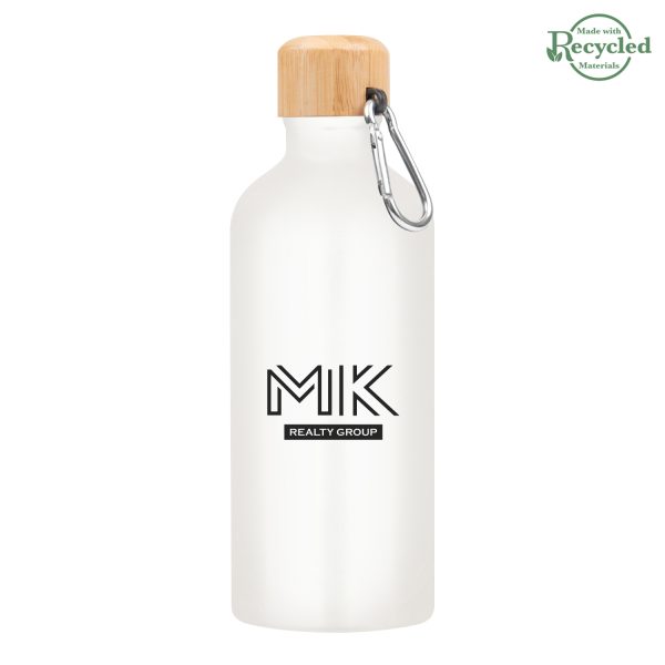 20 Oz. Aluminum Tundra Bike Bottle With Bamboo Lid