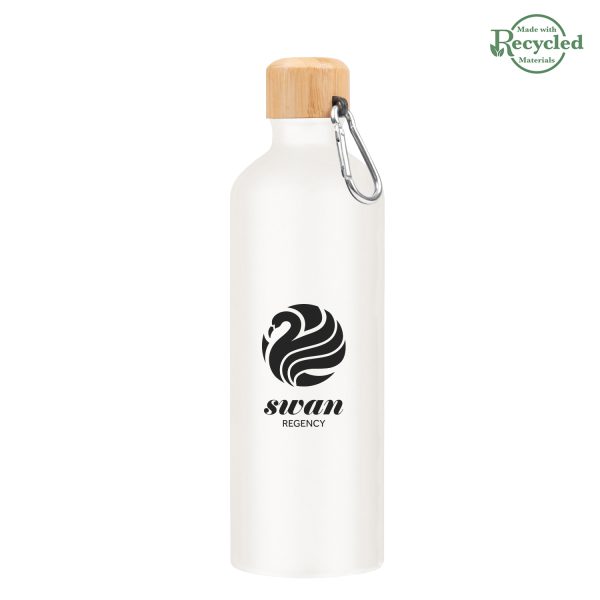 25 Oz. Aluminum Tundra Bike Bottle With Bamboo Lid